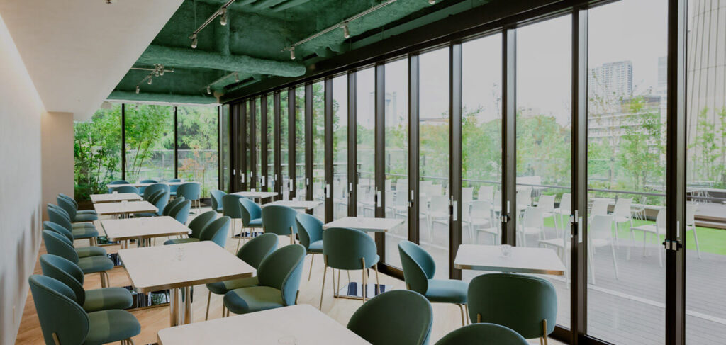 九段下カフェのVMG CAFE 九段会館テラス