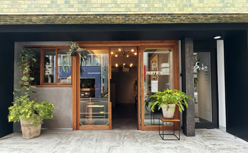 小伝馬町おしゃれカフェのPERTICA COFFEE Nihonbashi